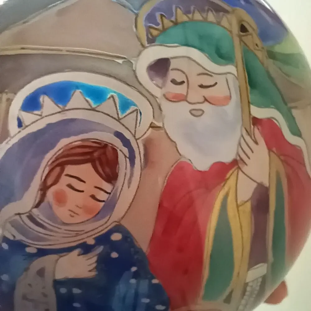 Pier 1 Imports Li Bien LI Bien Christmas Ornament Glass 4